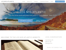 Tablet Screenshot of lcgmidatlantic.org